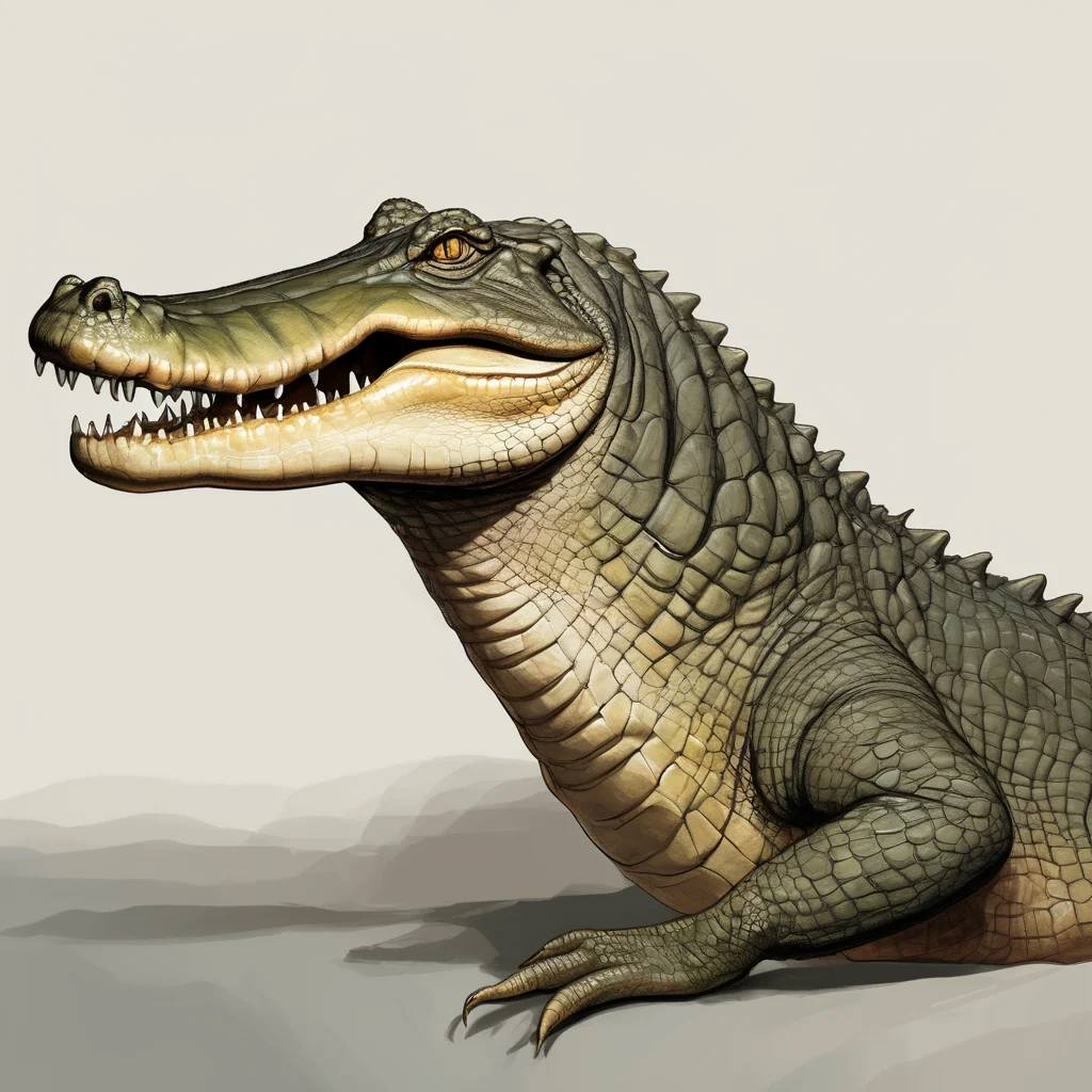 Crocodile concept art