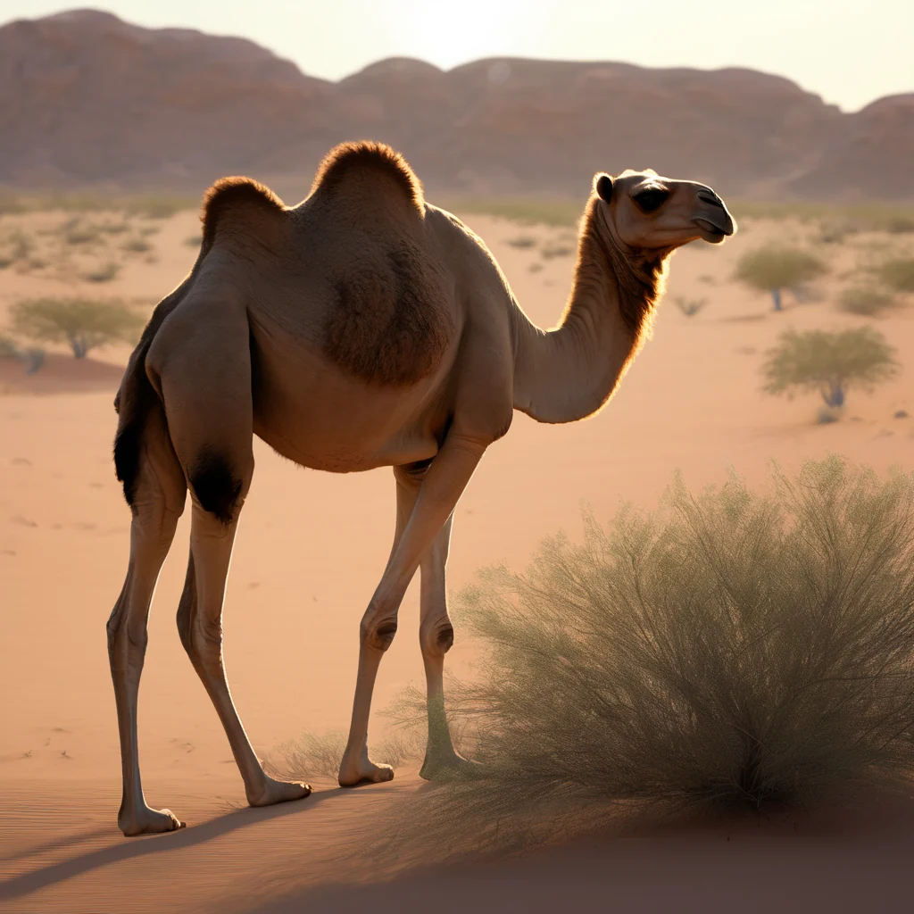 Sanctum Camel desert profile public concept candidate