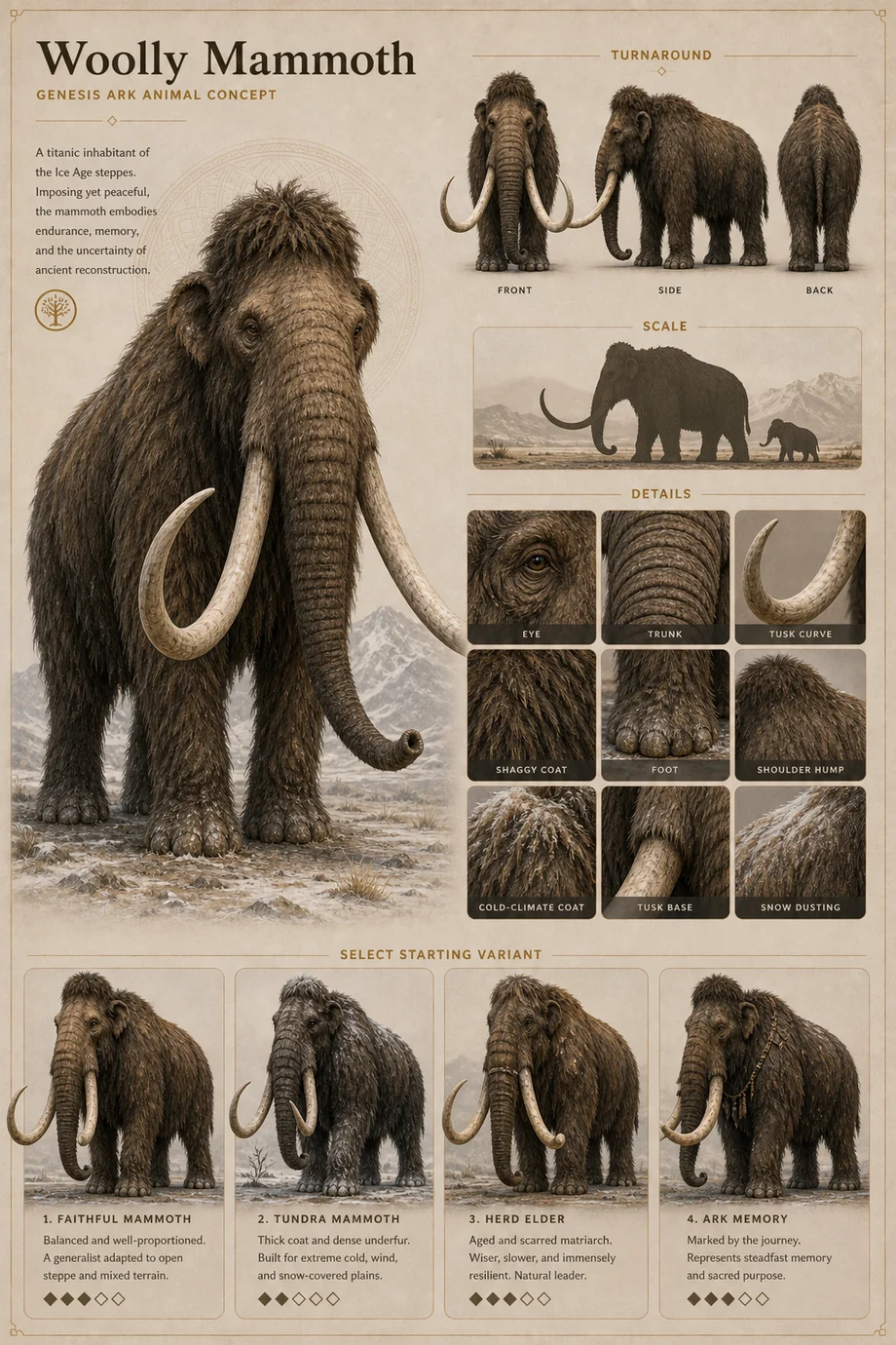 Sanctum Woolly Mammoth public visual concept candidate