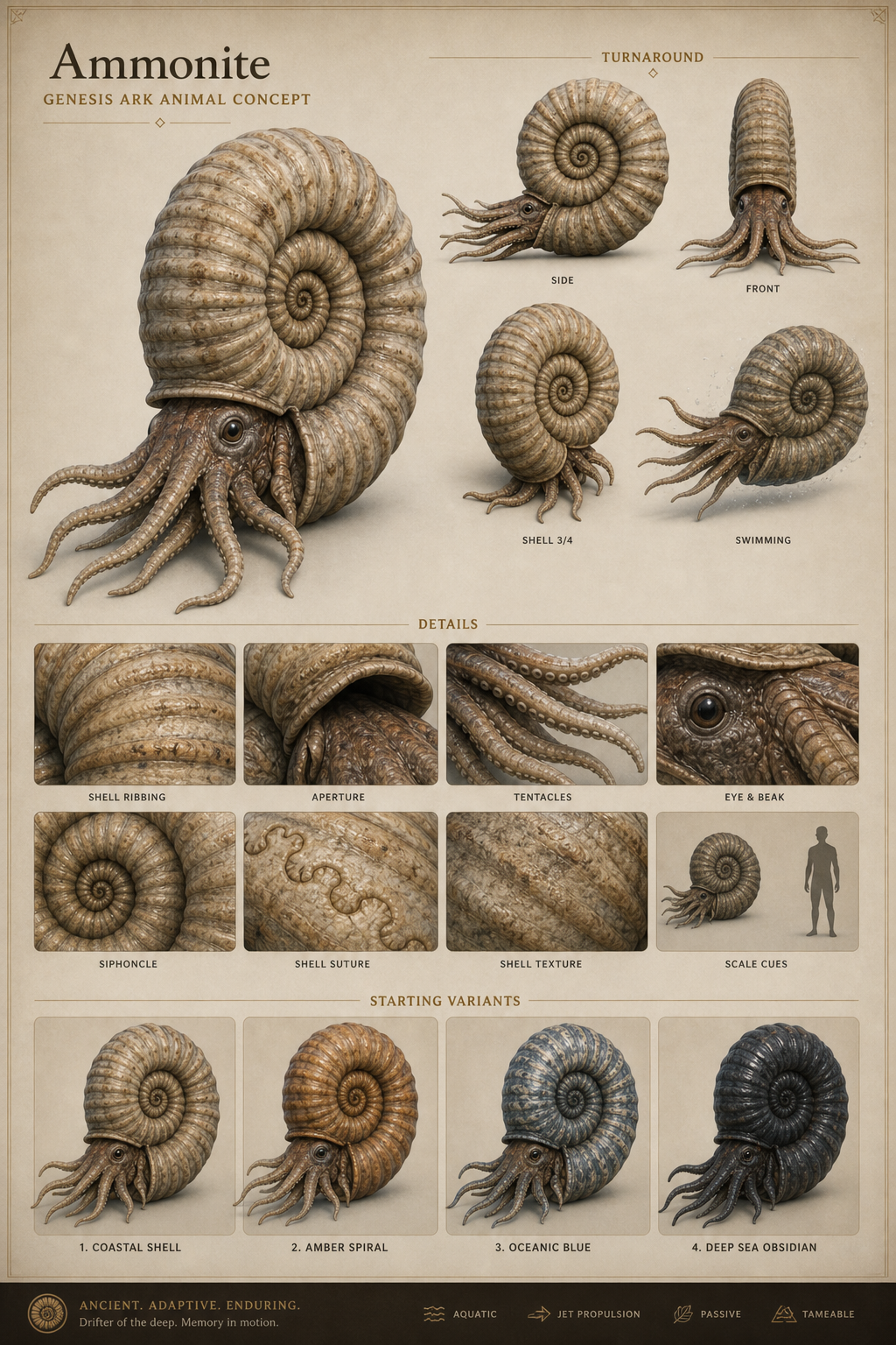 Sanctum Ammonite related public concept visual