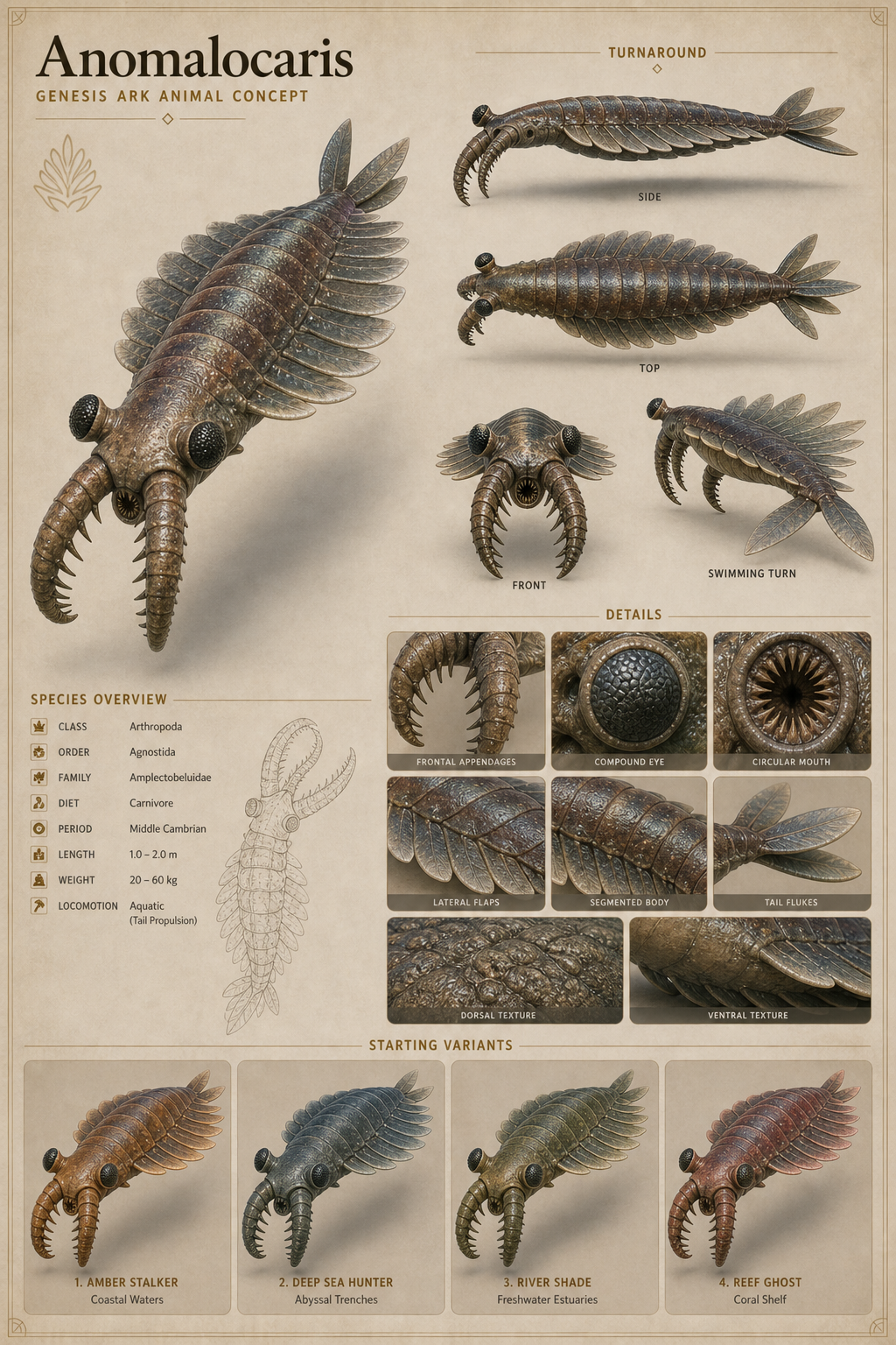 Sanctum Anomalocaris related public concept visual
