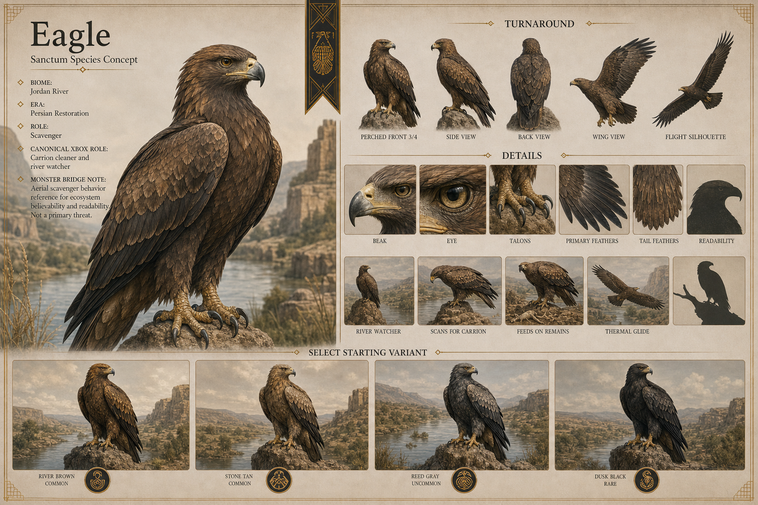 Sanctum Eagle related public concept visual
