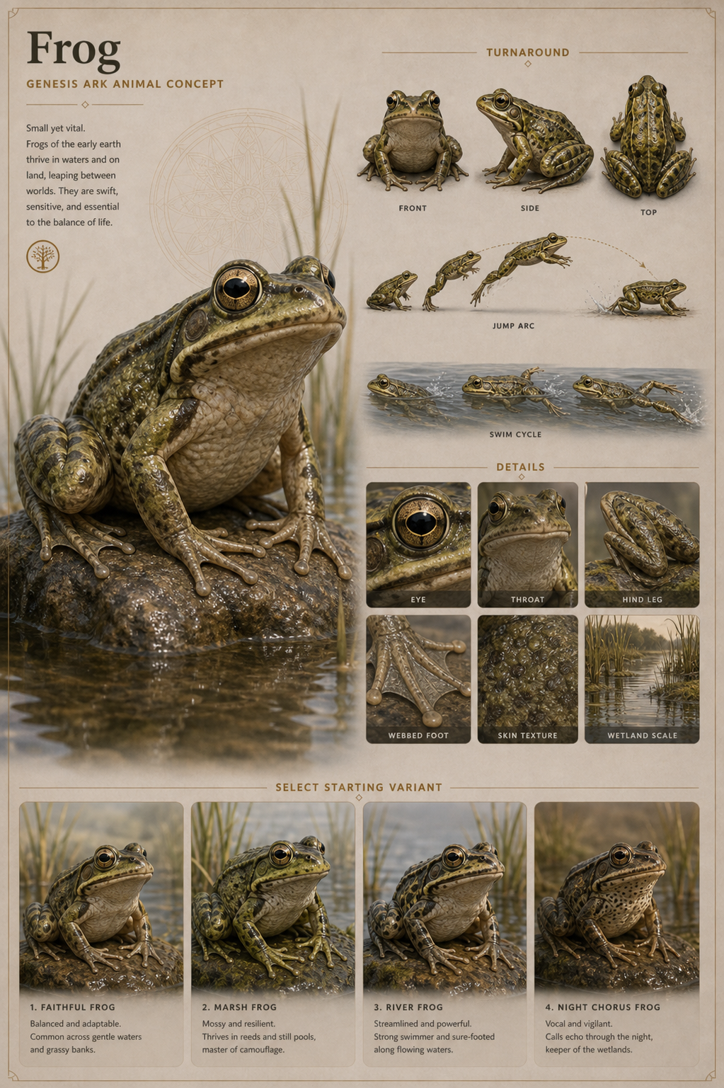 Sanctum Frog related public concept visual