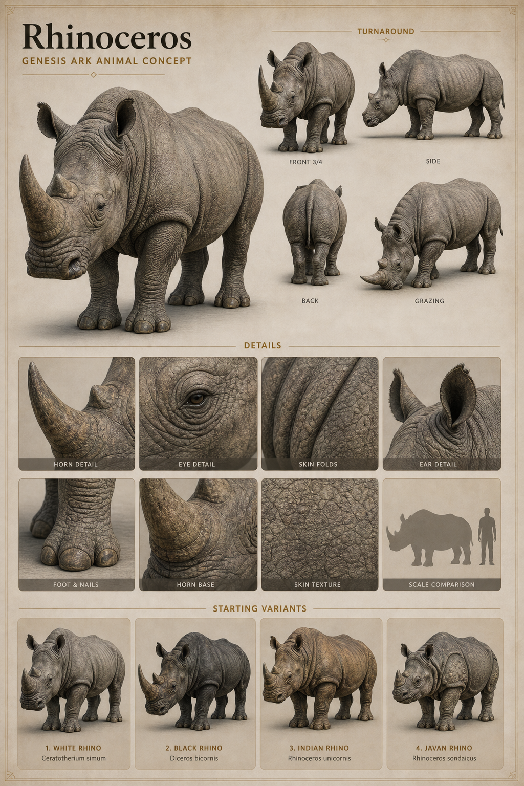 Sanctum Rhinoceros related public concept visual