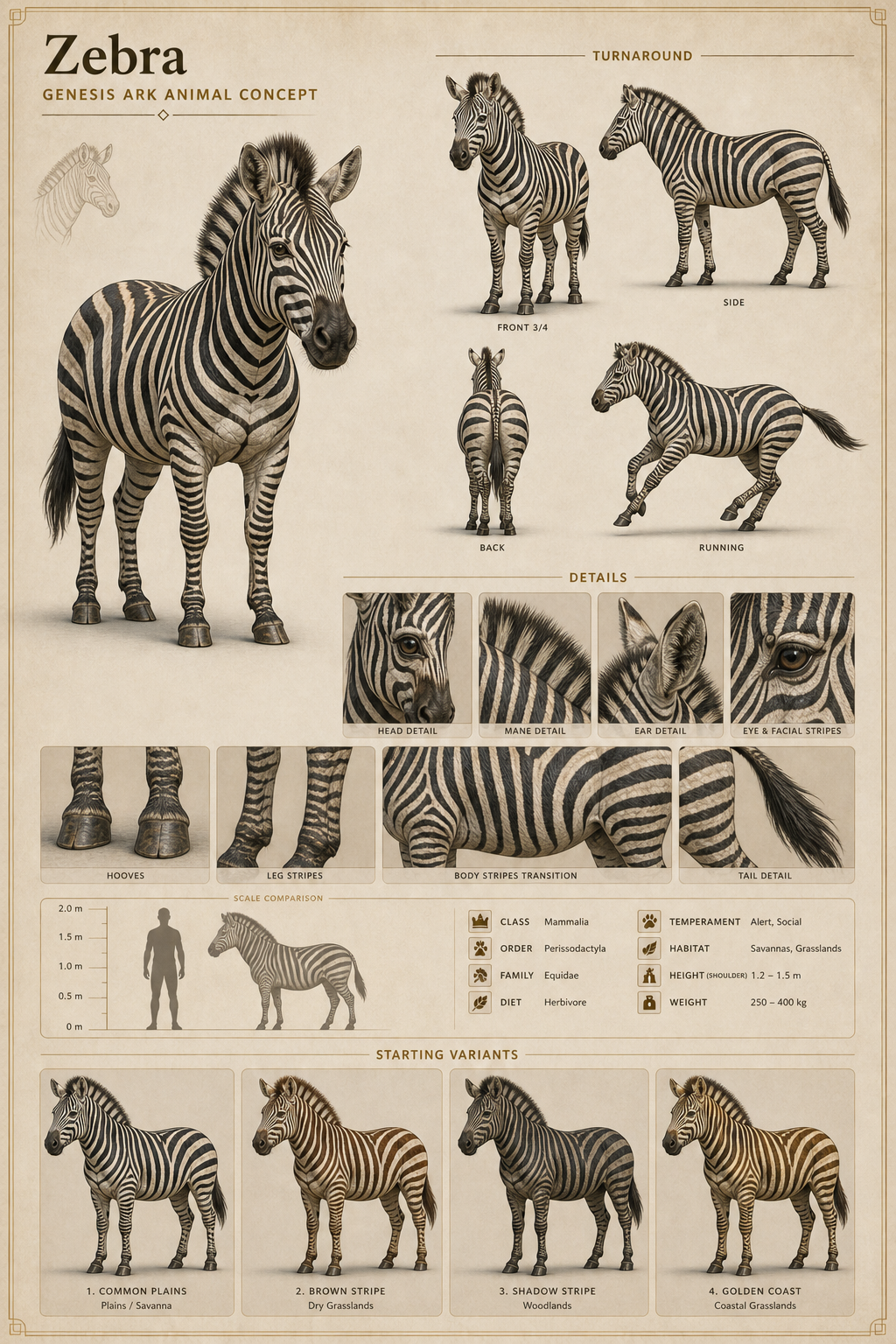 Sanctum Zebra related public concept visual