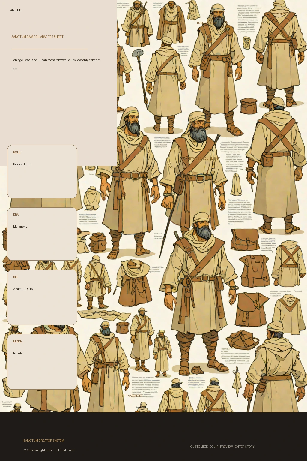 Ahilud first-pass Sanctum wiki review preview