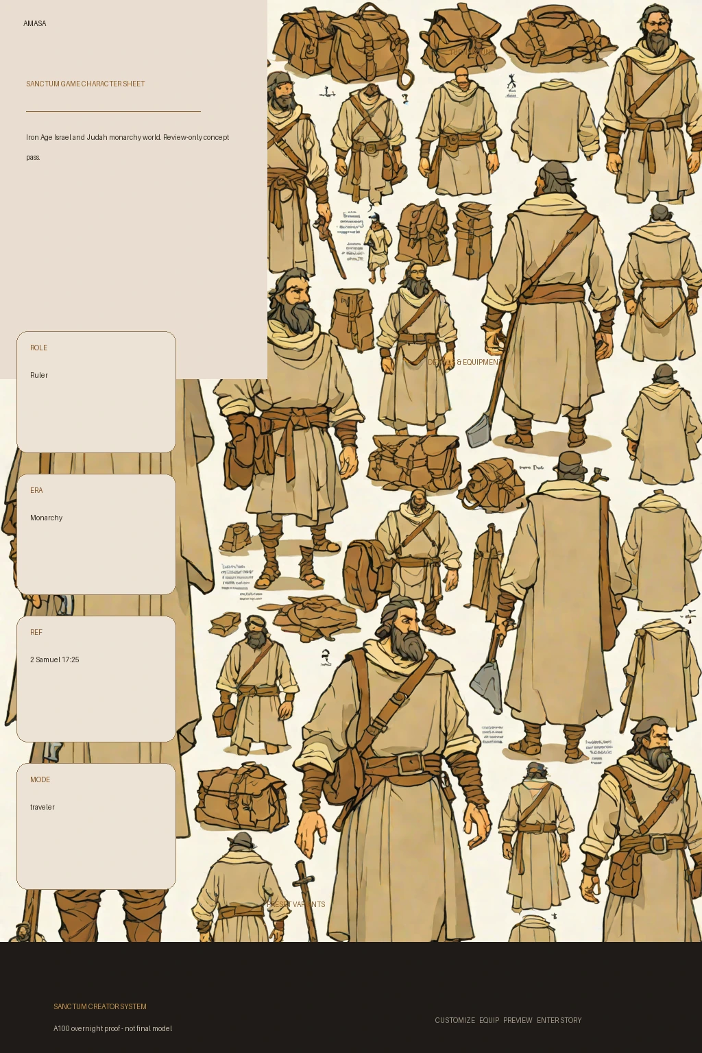 Amasa first-pass Sanctum wiki review preview