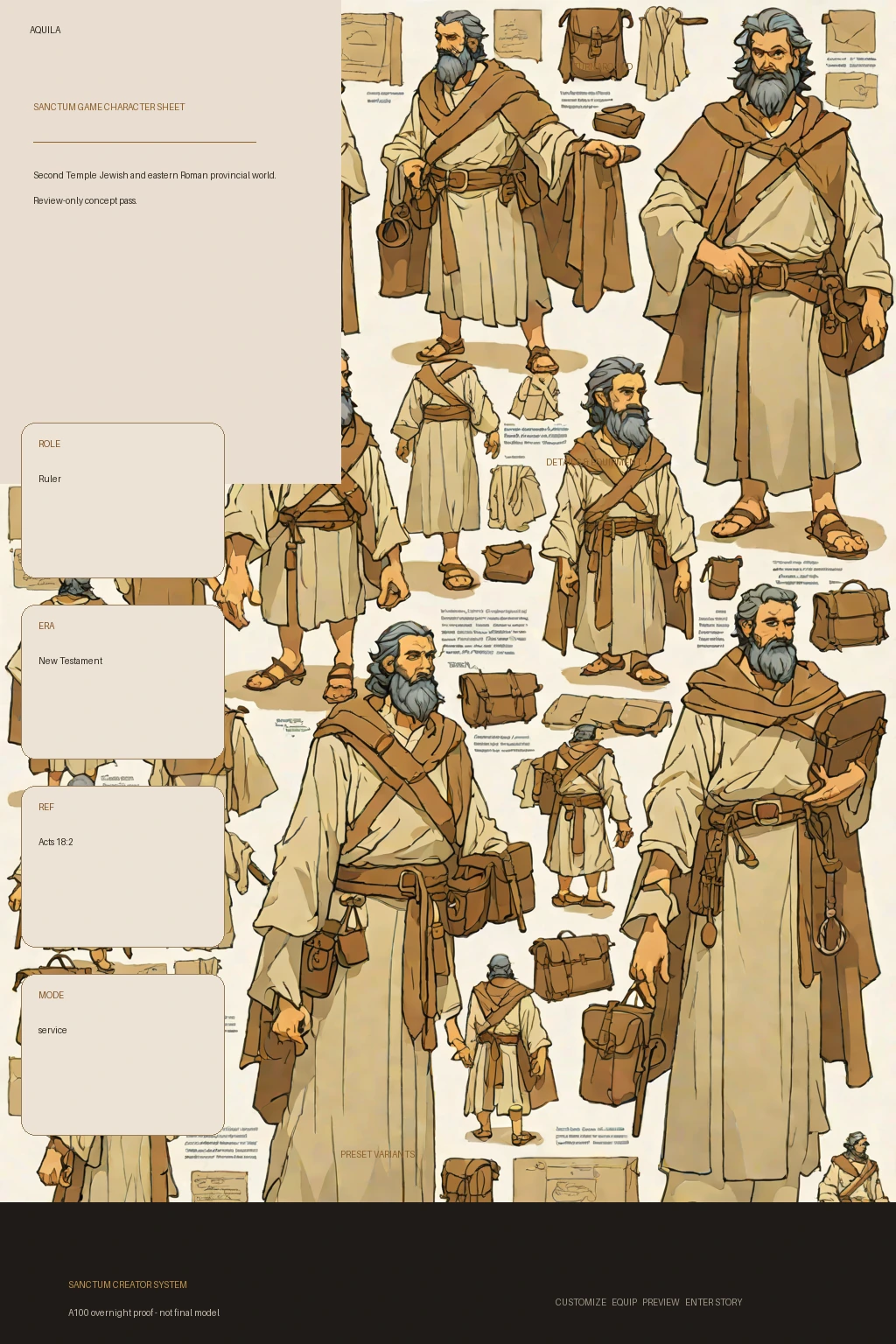 Aquila first-pass Sanctum wiki review preview