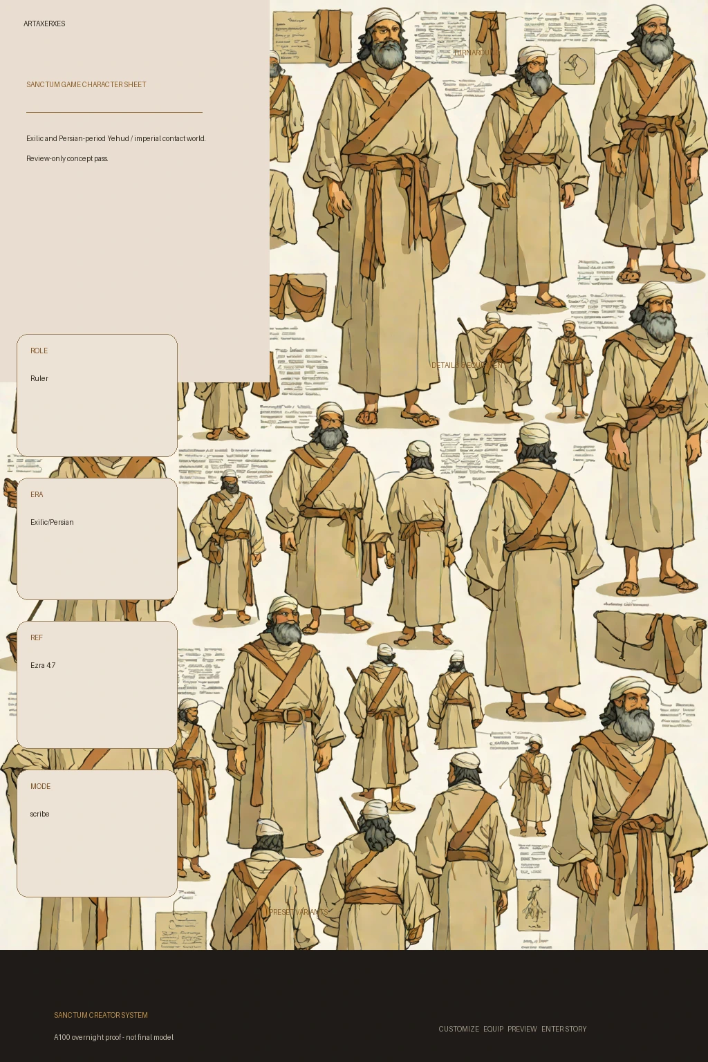 Artaxerxes first-pass Sanctum wiki review preview