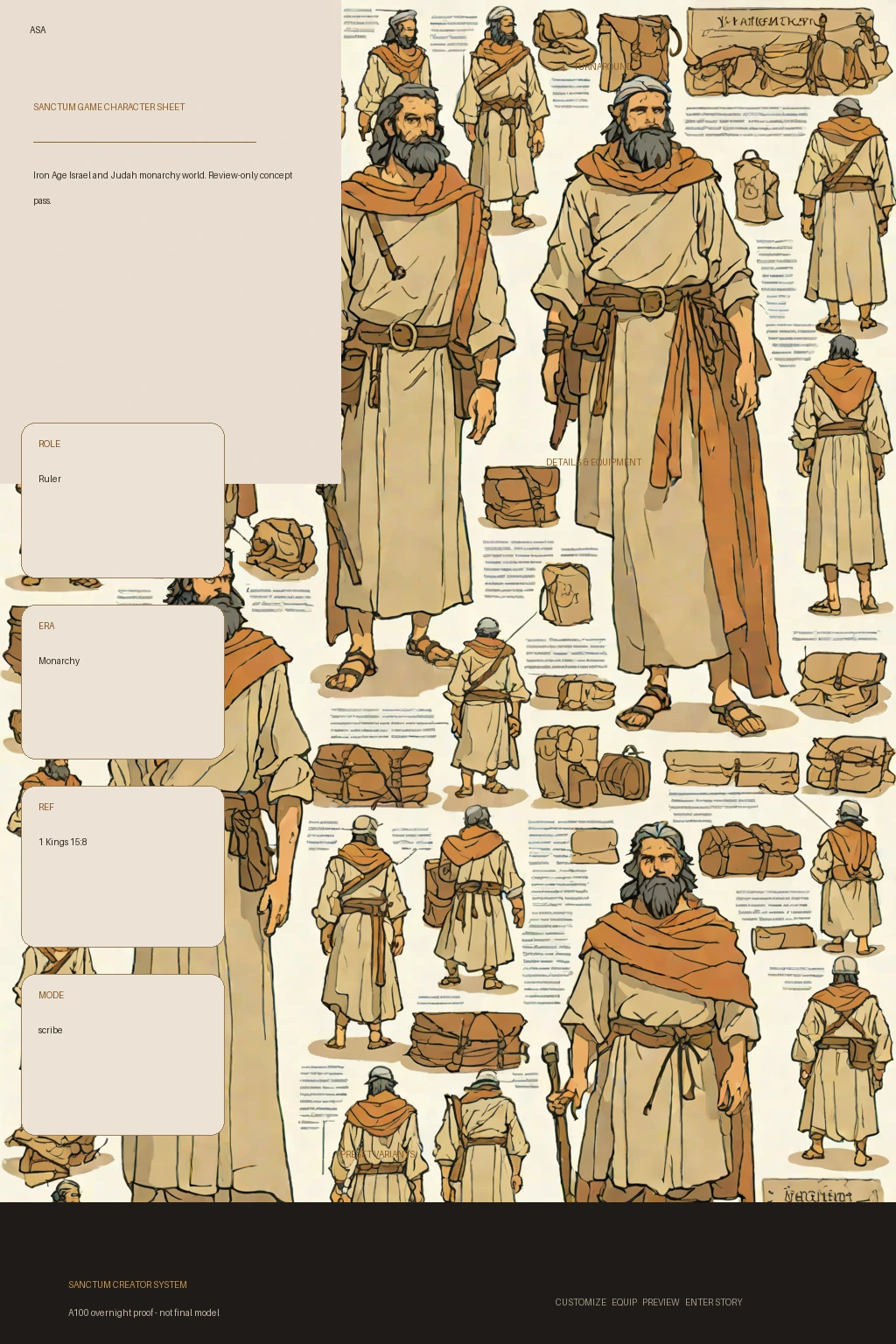 Asa first-pass Sanctum wiki review preview