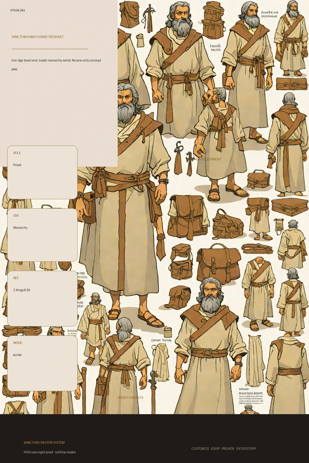 Athaliah first-pass Sanctum wiki review preview