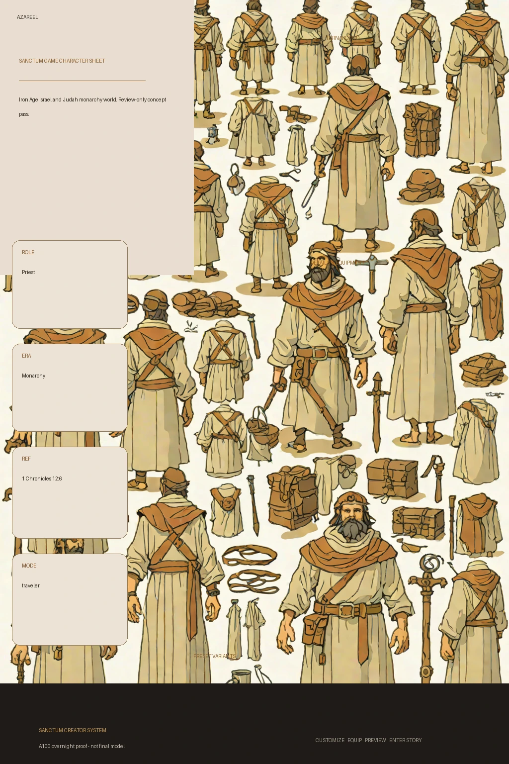 Azareel first-pass Sanctum wiki review preview