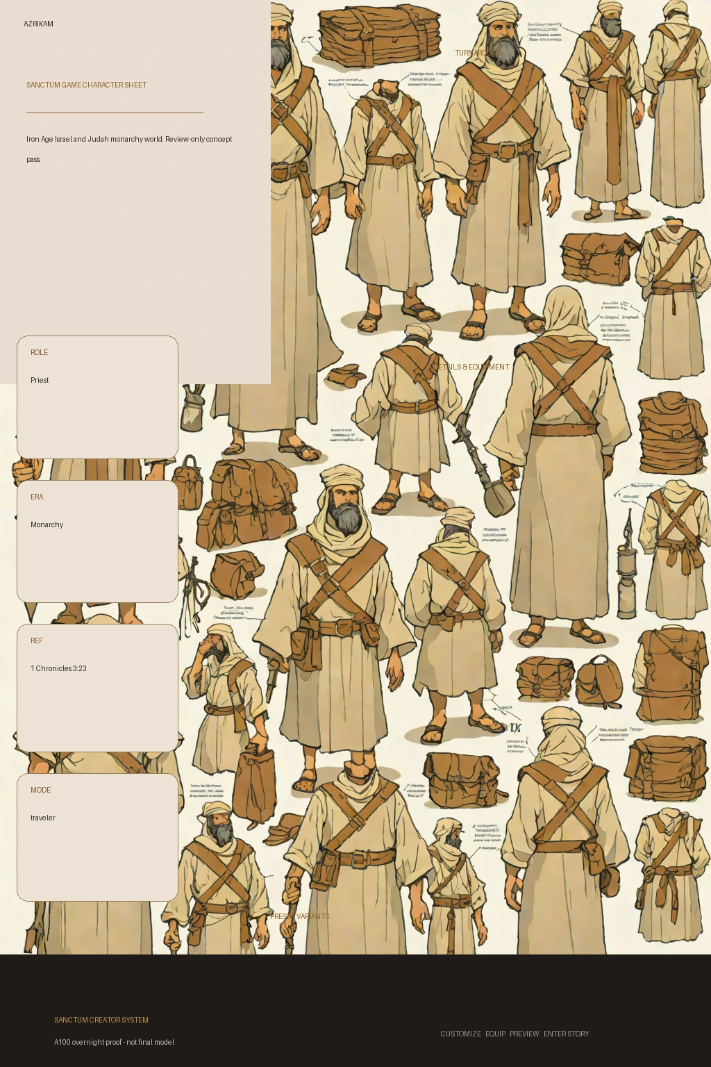 Azrikam first-pass Sanctum wiki review preview