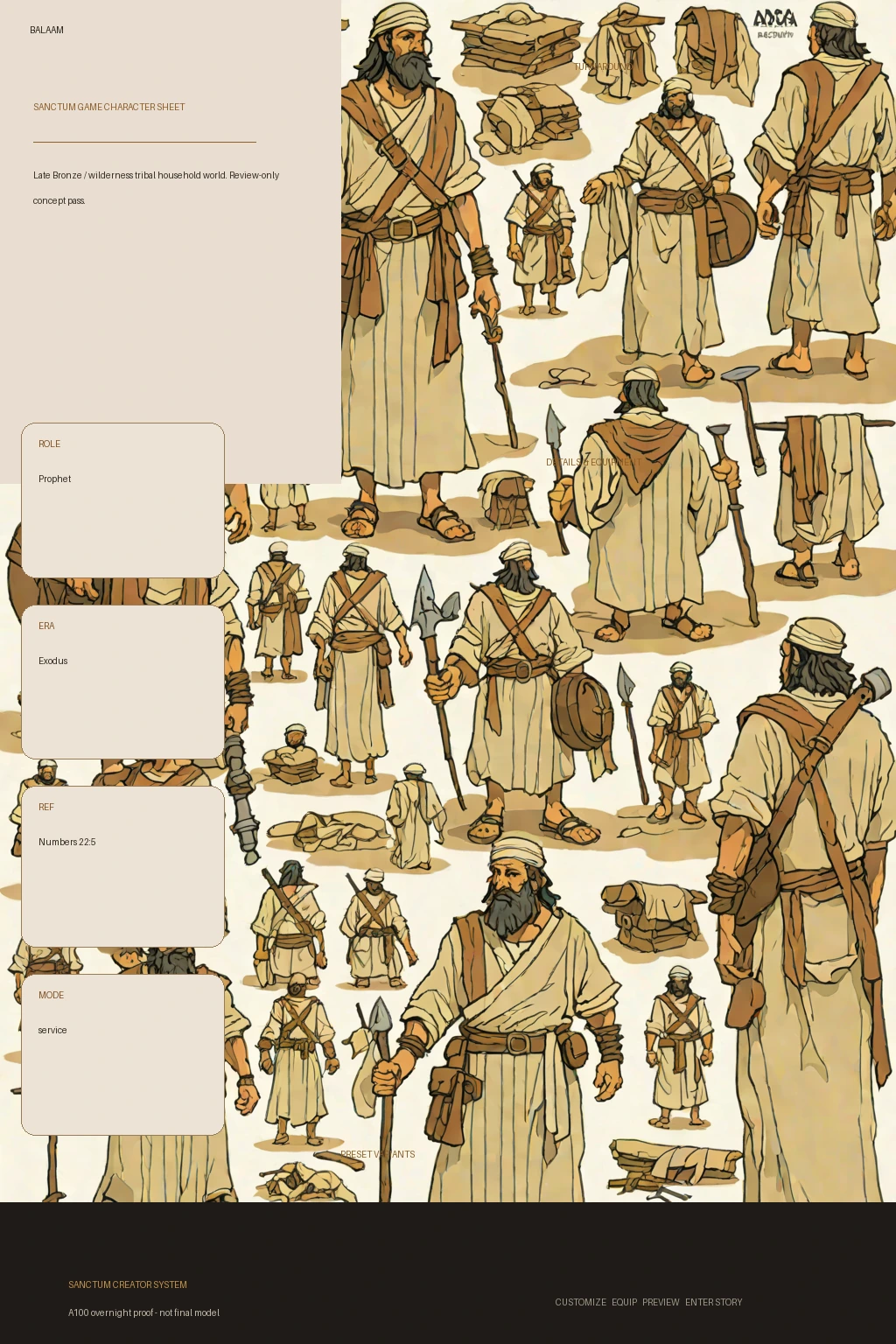 Balaam first-pass Sanctum wiki review preview