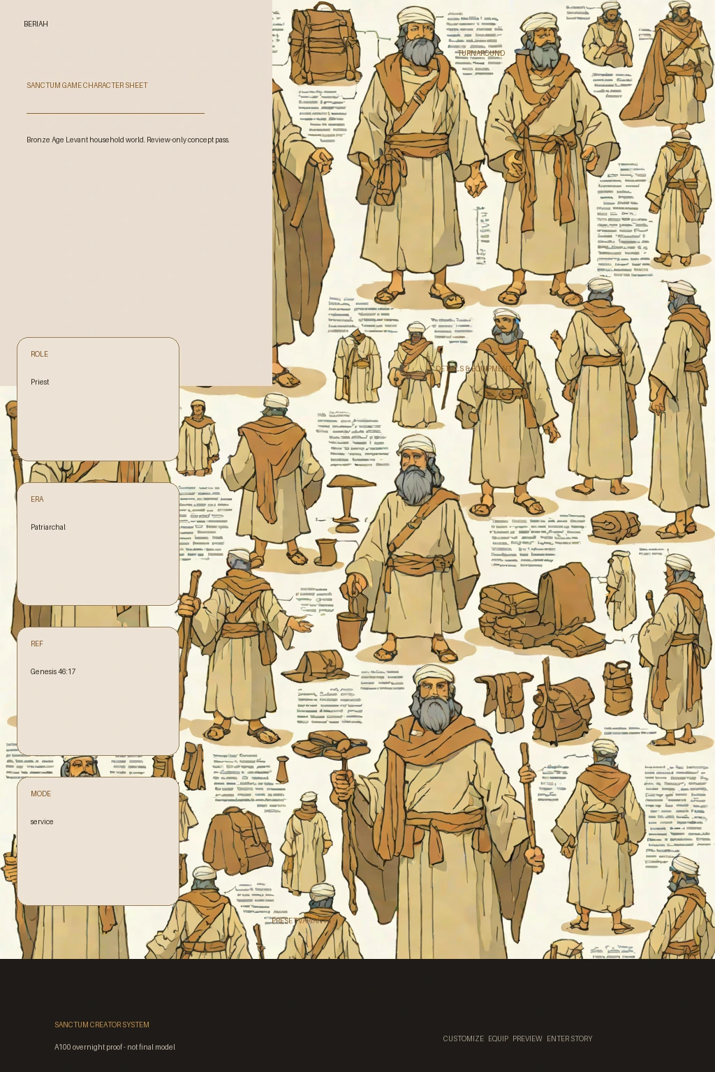 Beriah first-pass Sanctum wiki review preview
