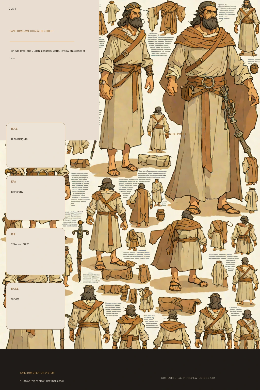 Cushi first-pass Sanctum wiki review preview