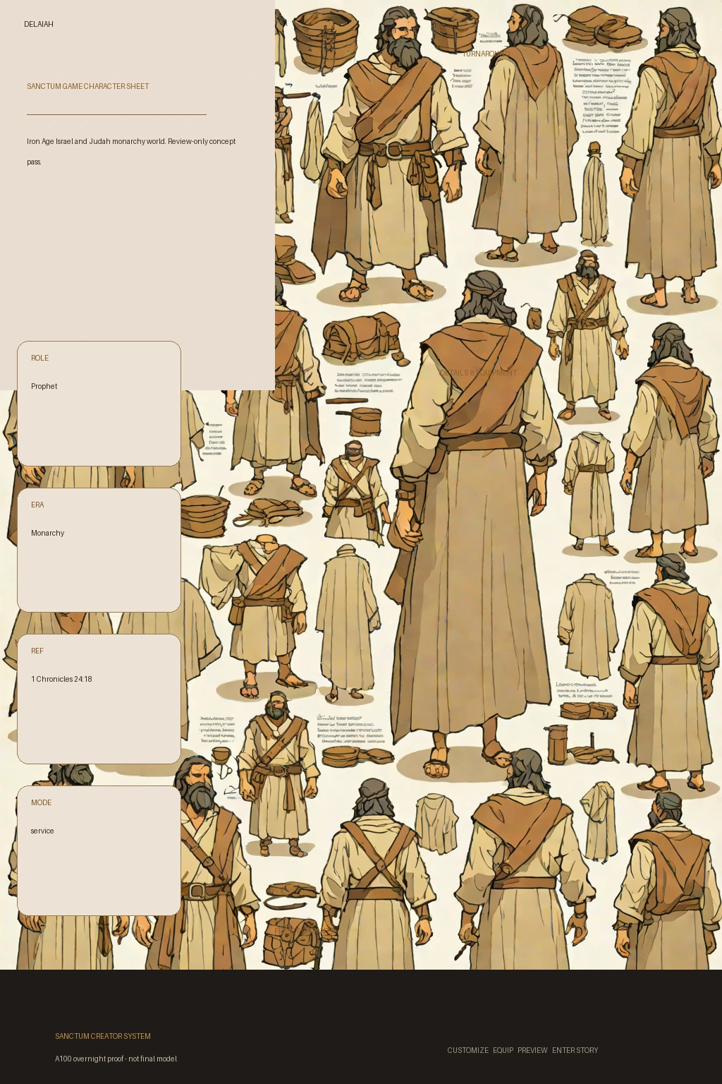 Delaiah first-pass Sanctum wiki review preview