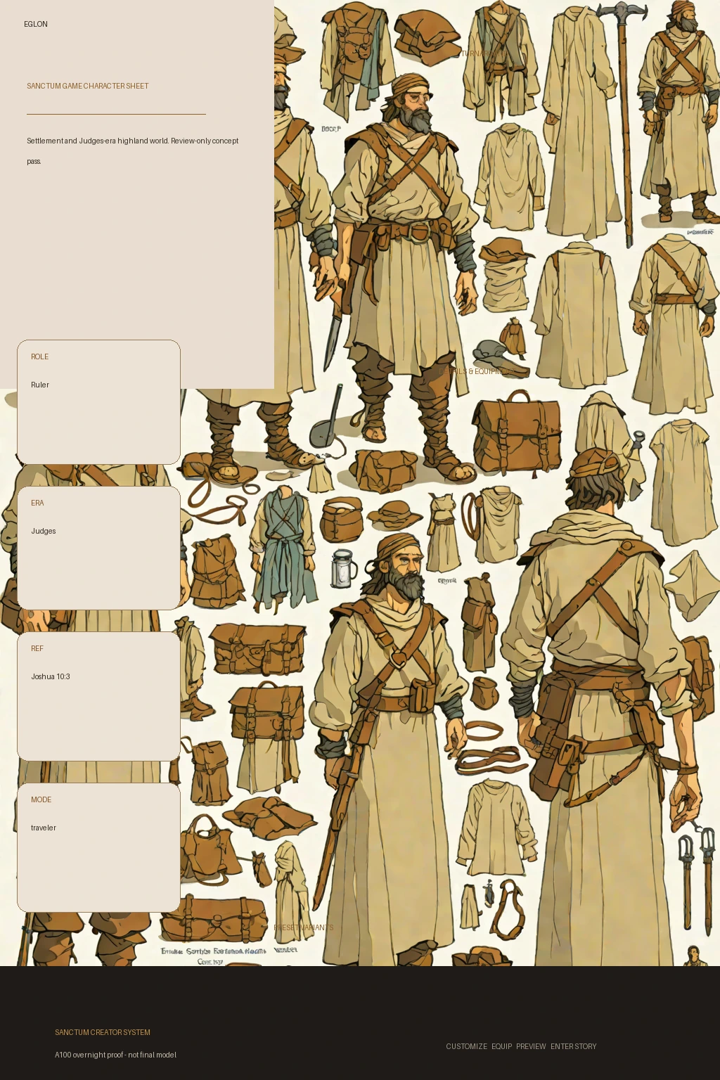 Eglon first-pass Sanctum wiki review preview