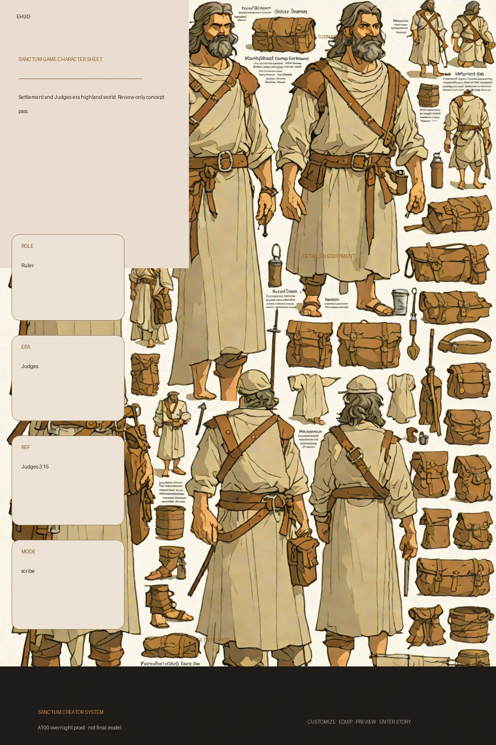 Ehud first-pass Sanctum wiki review preview