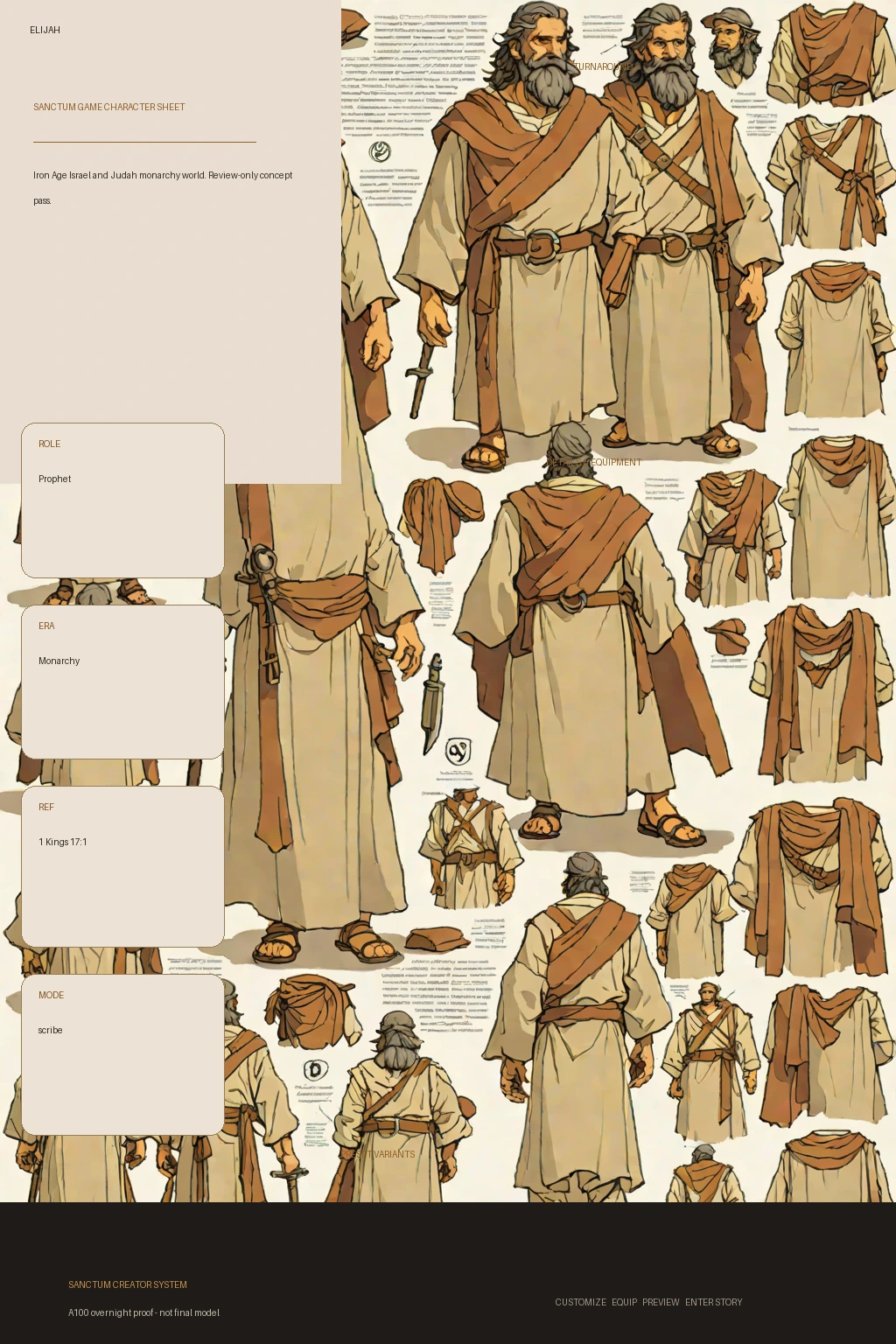Elijah first-pass Sanctum wiki review preview