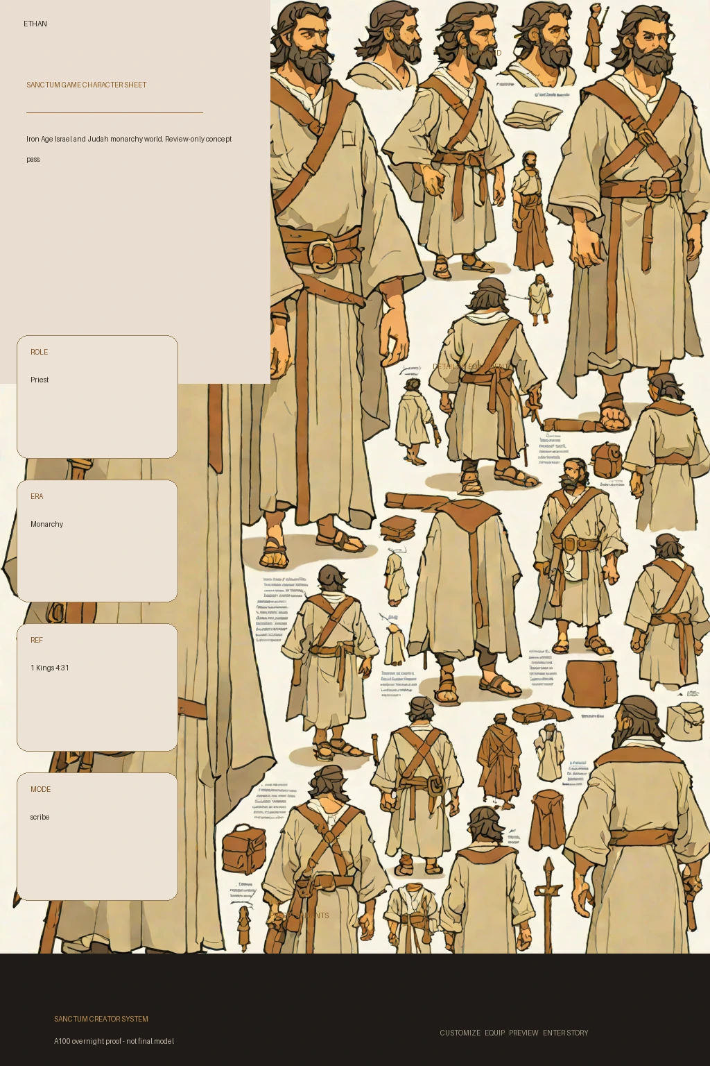 Ethan first-pass Sanctum wiki review preview
