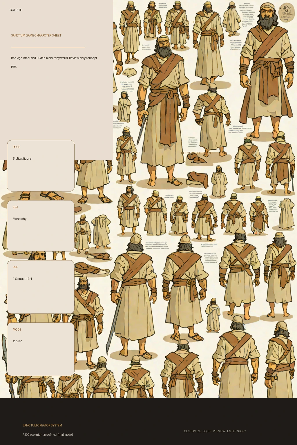Goliath first-pass Sanctum wiki review preview