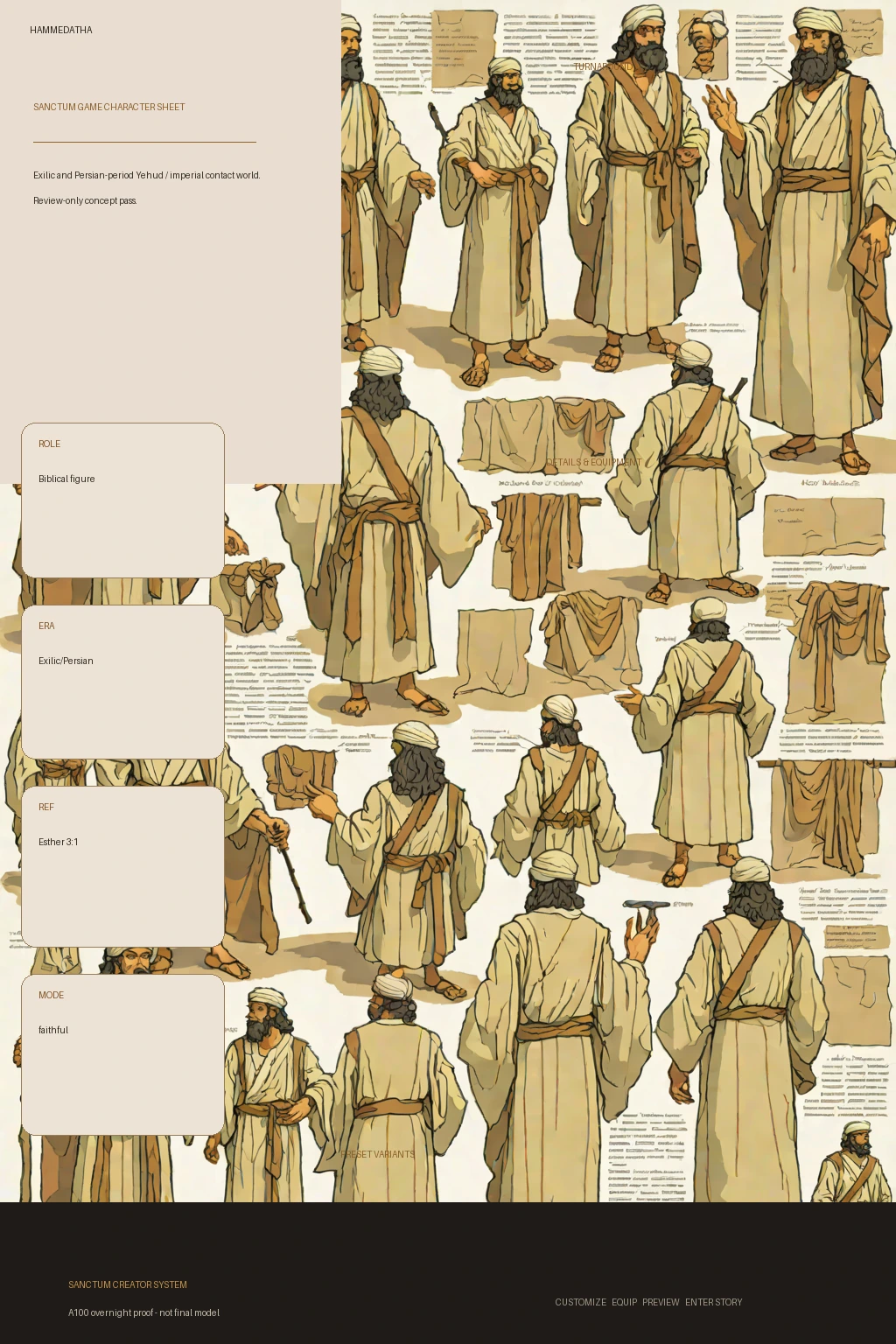 Hammedatha first-pass Sanctum wiki review preview