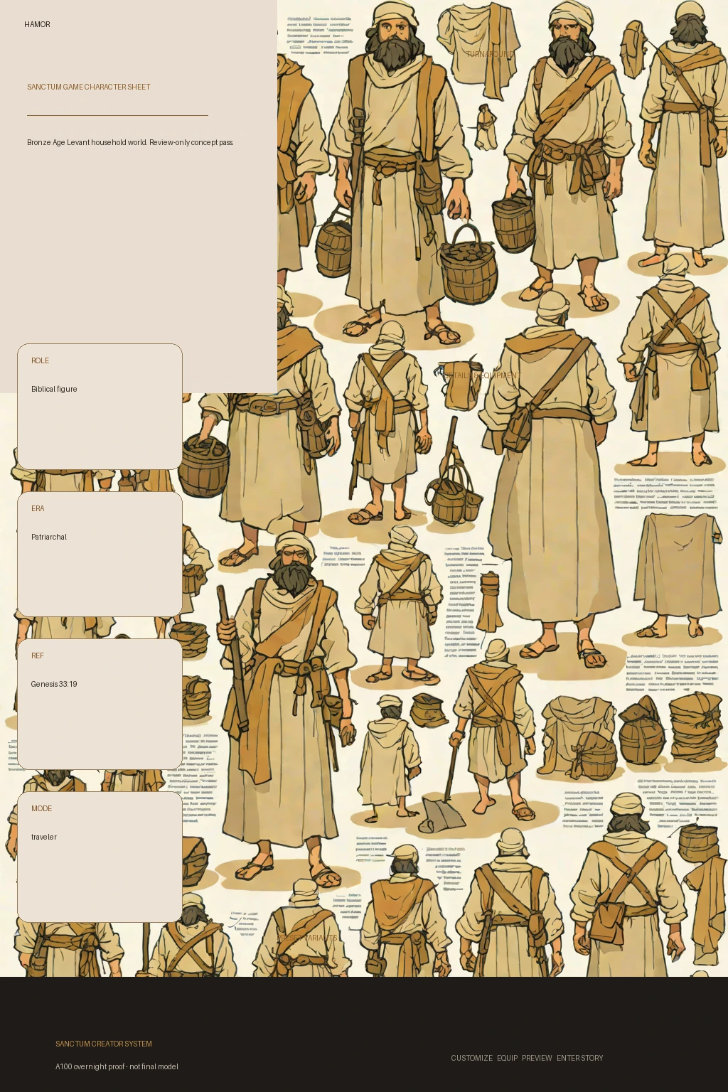 Hamor first-pass Sanctum wiki review preview