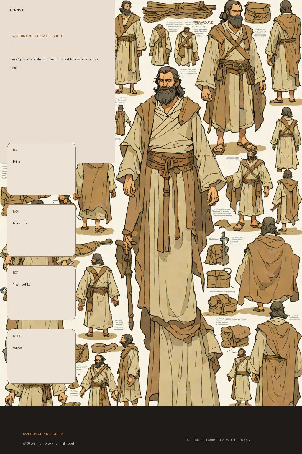 Hannah first-pass Sanctum wiki review preview