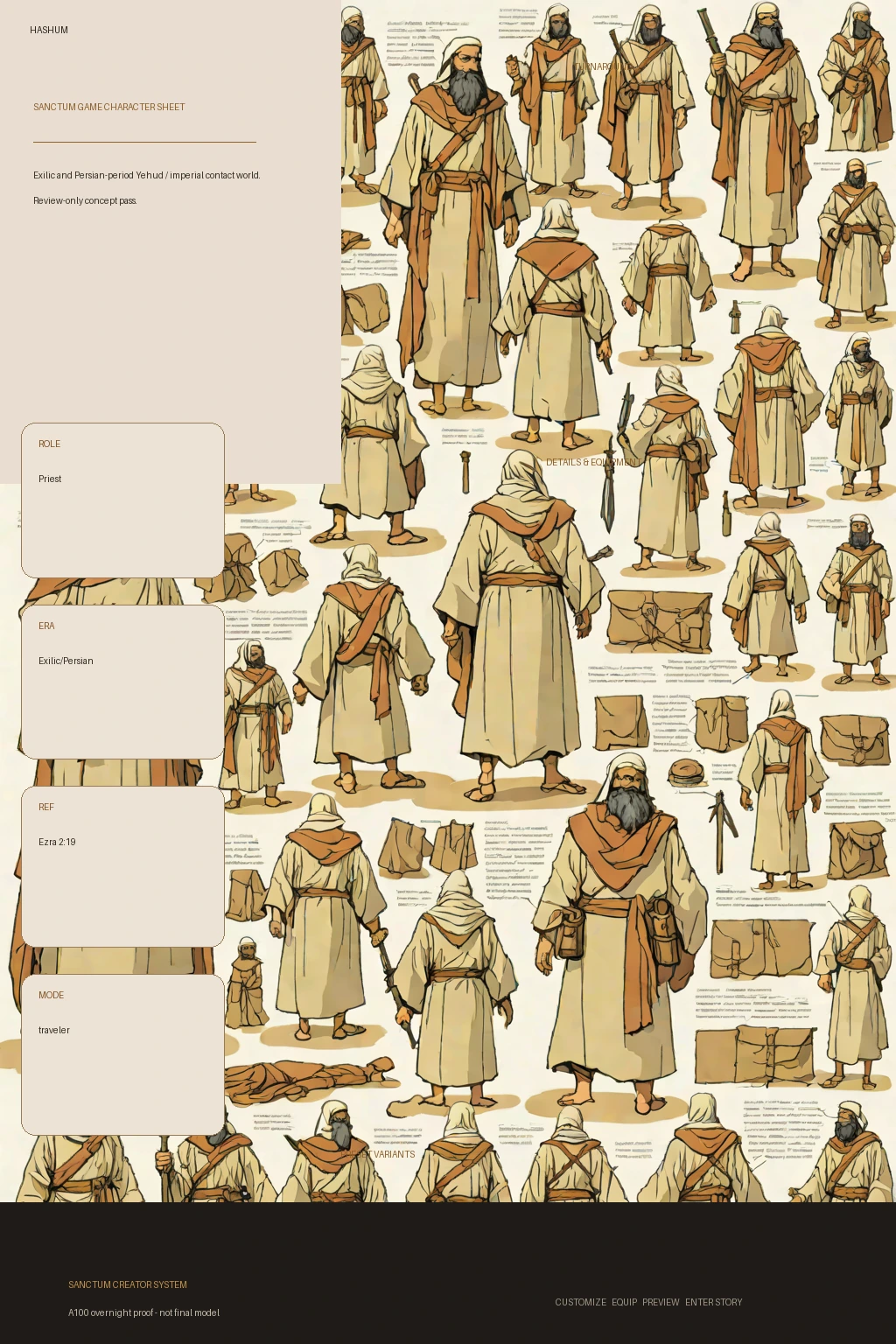 Hashum first-pass Sanctum wiki review preview