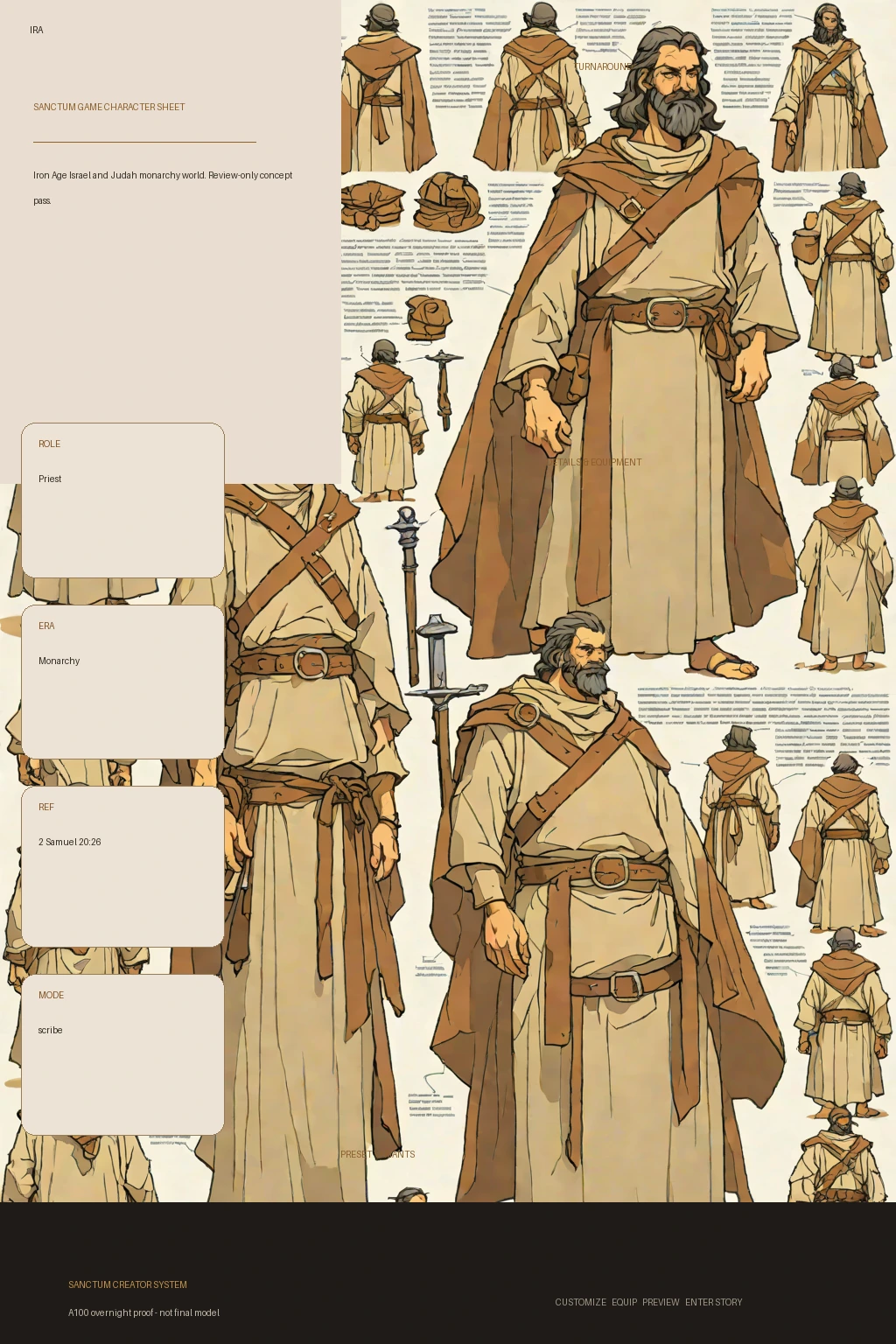 Ira first-pass Sanctum wiki review preview