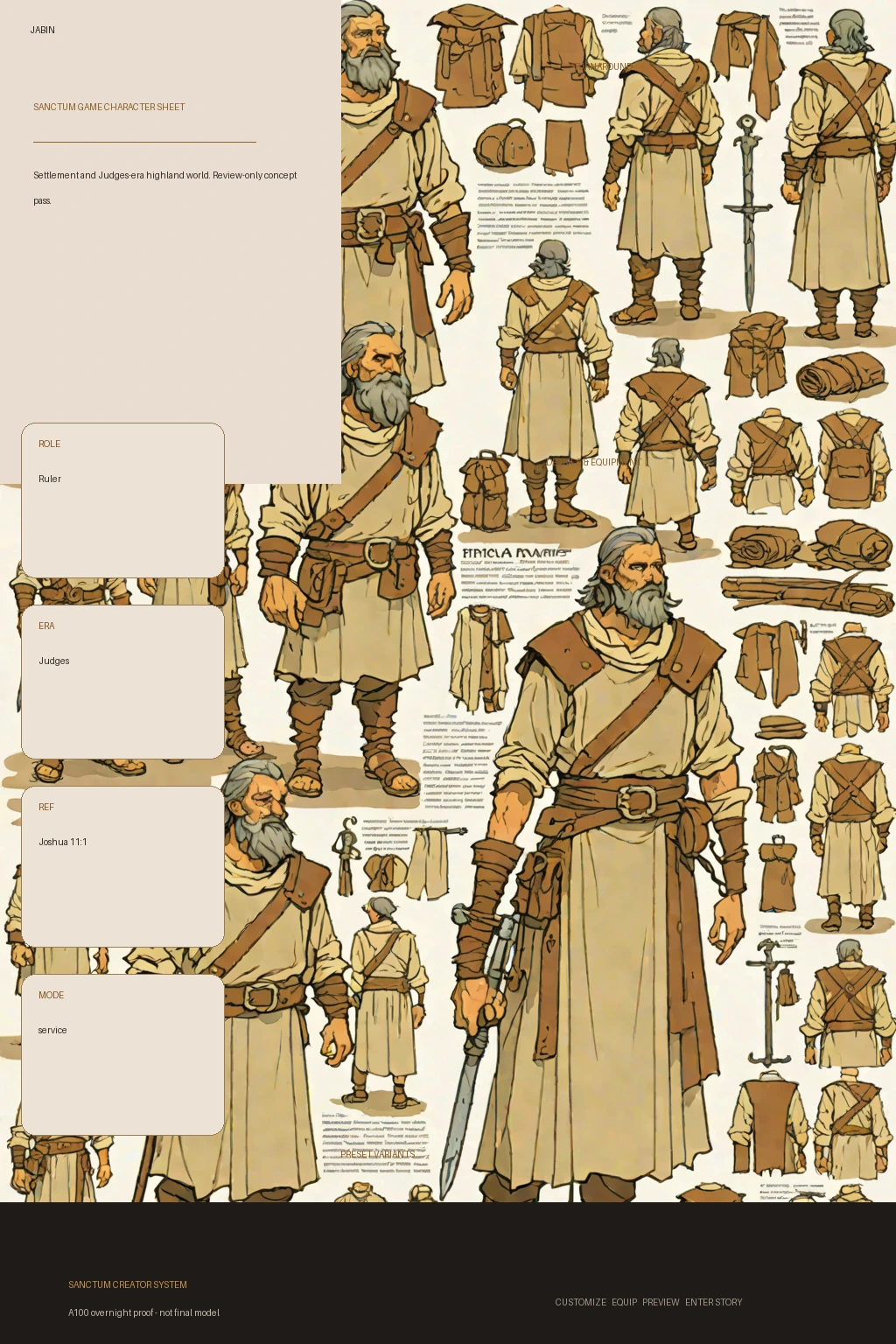 Jabin first-pass Sanctum wiki review preview