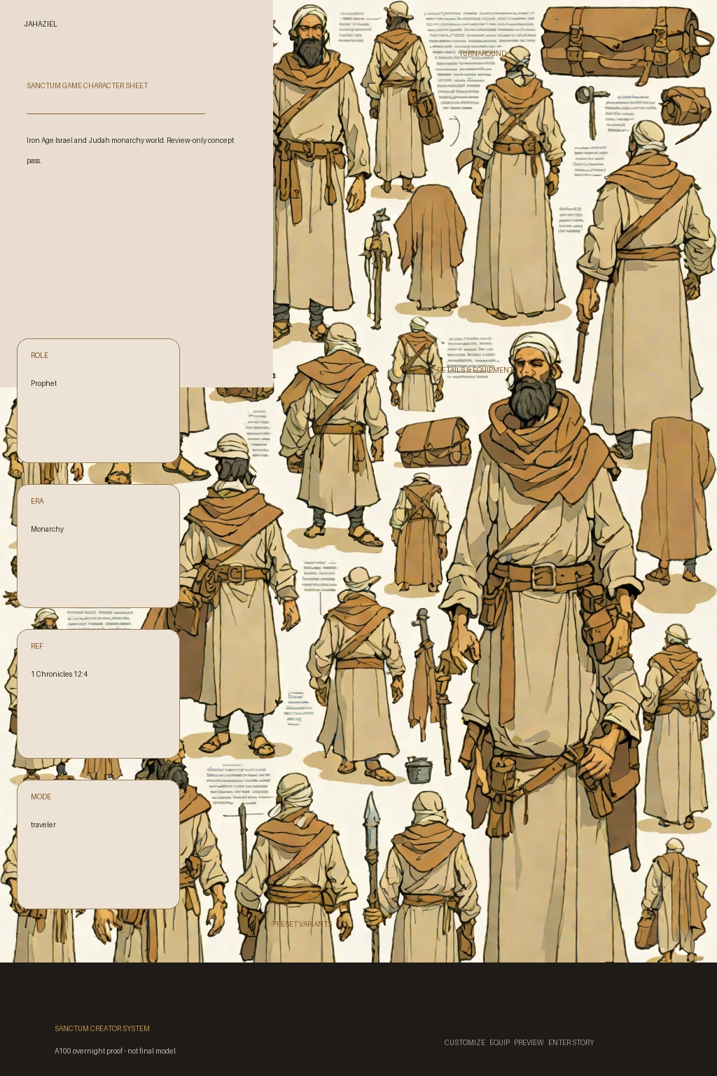 Jahaziel first-pass Sanctum wiki review preview