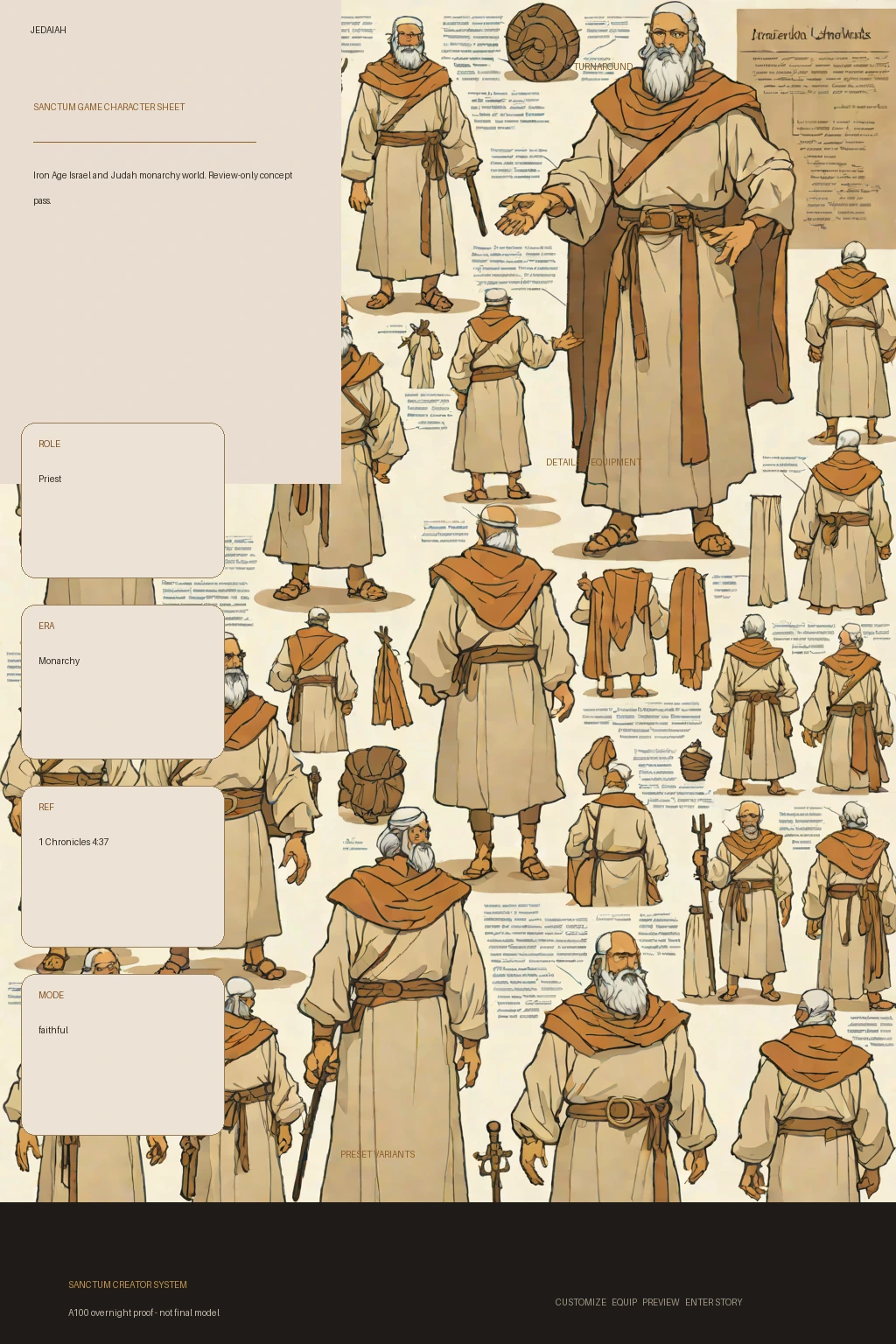 Jedaiah first-pass Sanctum wiki review preview