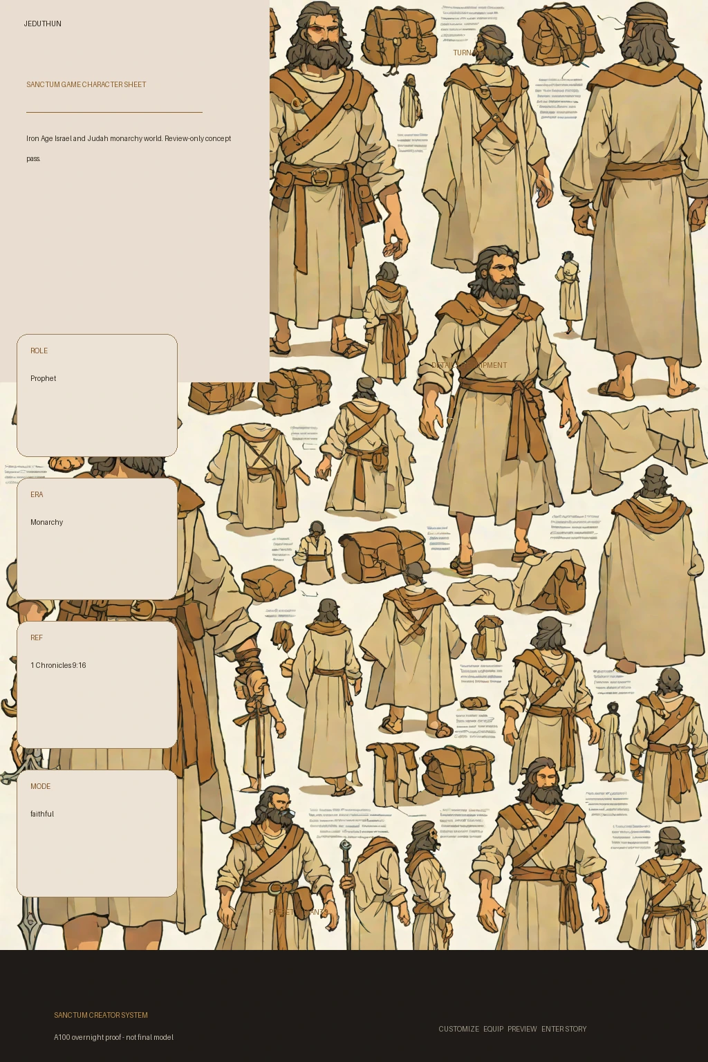 Jeduthun first-pass Sanctum wiki review preview