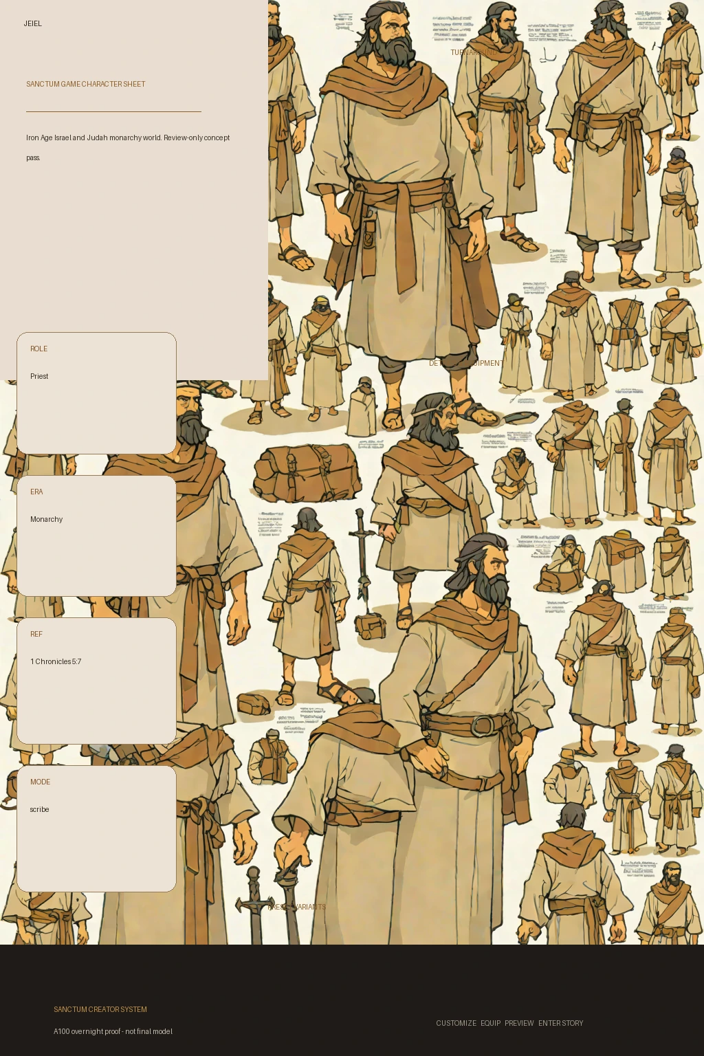 Jeiel first-pass Sanctum wiki review preview