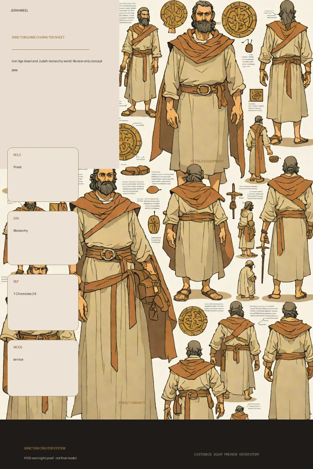 Jerahmeel first-pass Sanctum wiki review preview