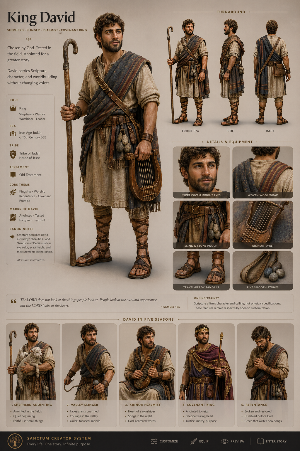 David first-pass Sanctum wiki review preview