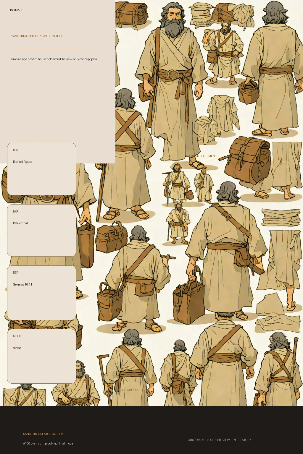 Ishmael first-pass Sanctum wiki review preview