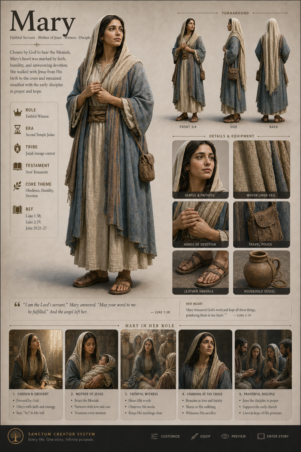 Mary first-pass Sanctum wiki review preview